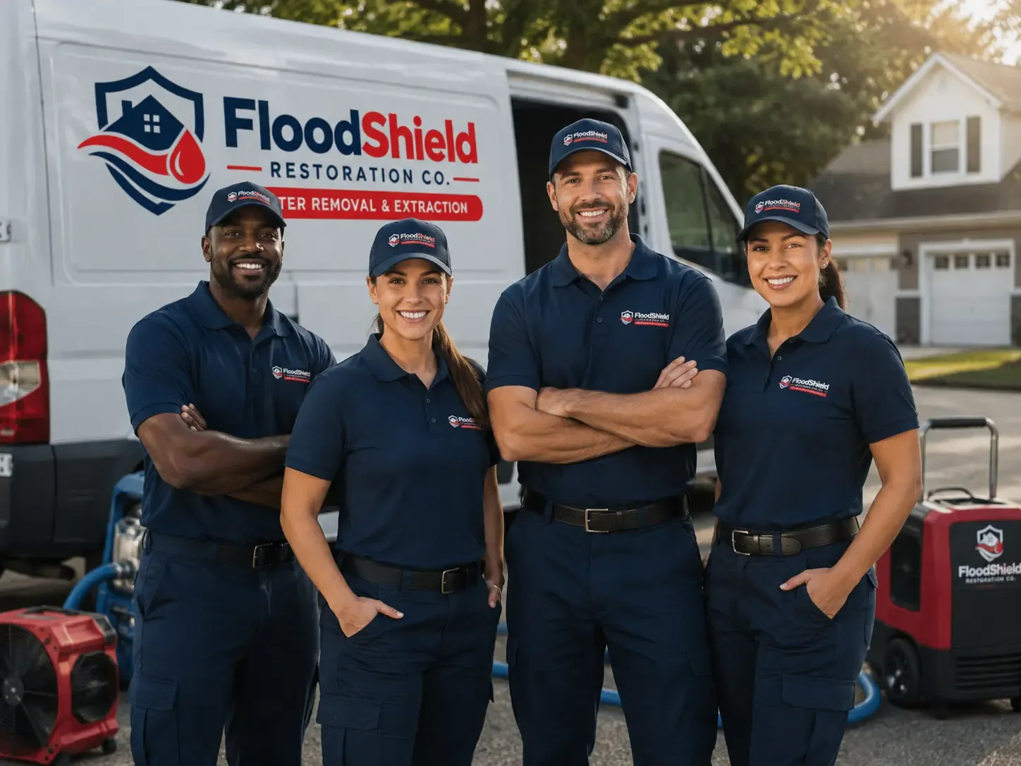 Flood Damage Restoration company in Lemoyne, NE