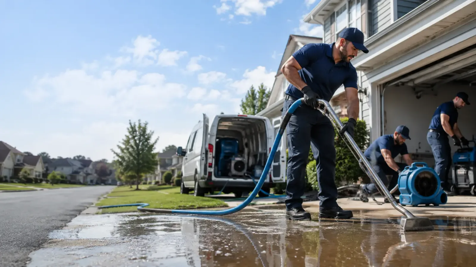 Flood Damage Restoration in Lemoyne, NE